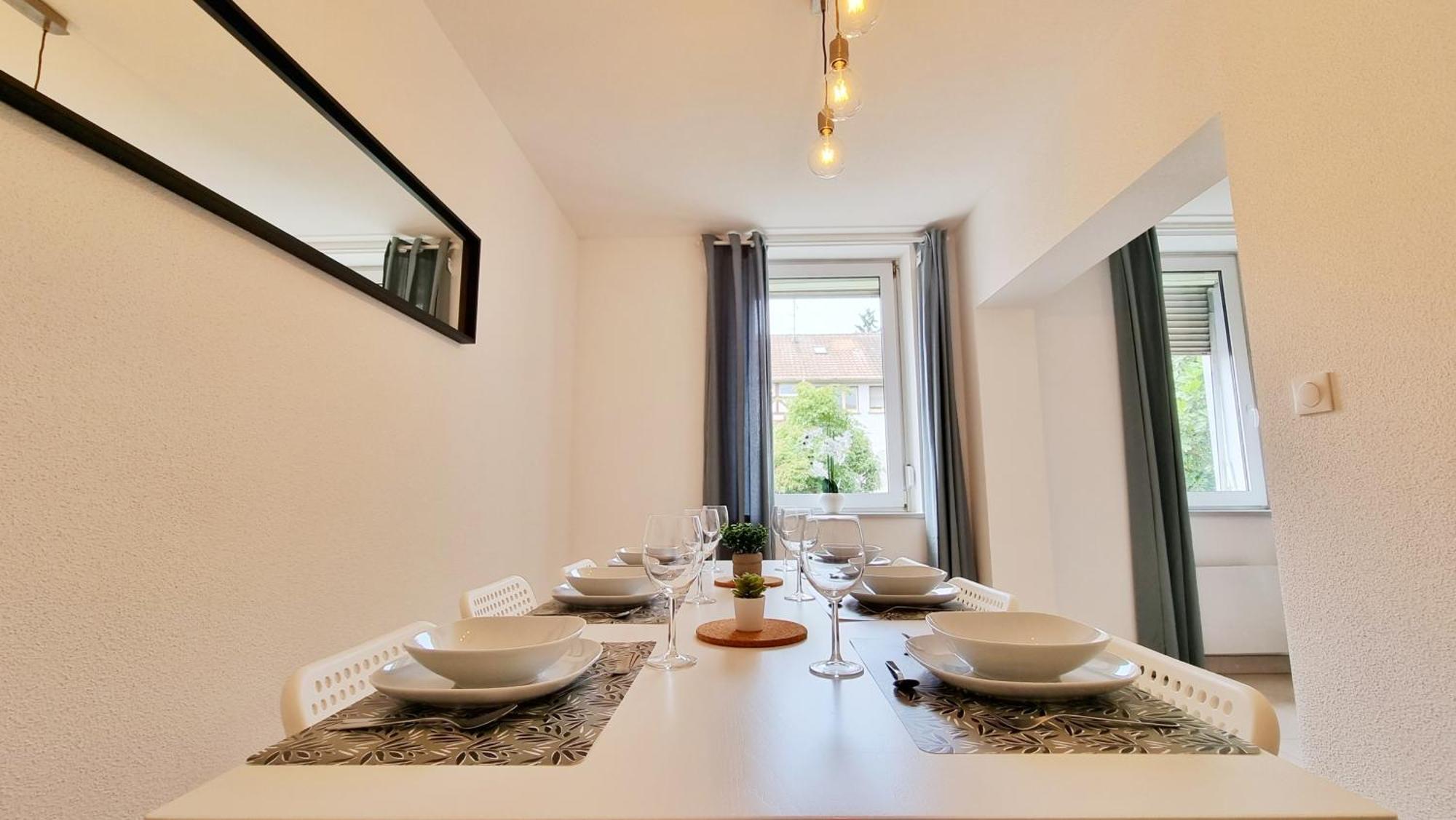 Le Triplex - 5 Chambres - 10 Pers- Fibre - Relax Bnb Mulhouse Exterior foto